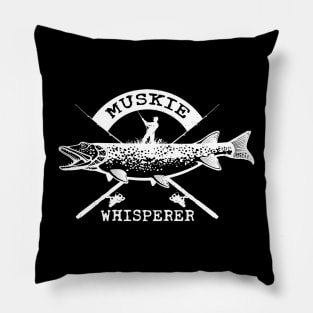 Muskie Whisperer Funny Pillow