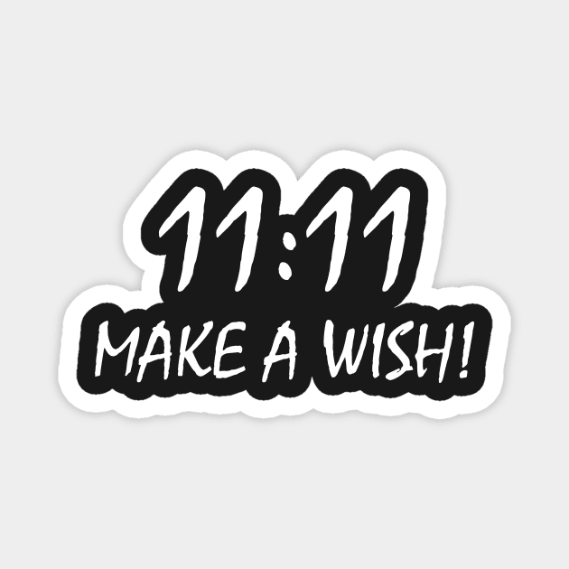 Make a Wish 11:11 Magnet by Nirvanibex