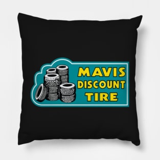 Mavis Discount Tire Pillow