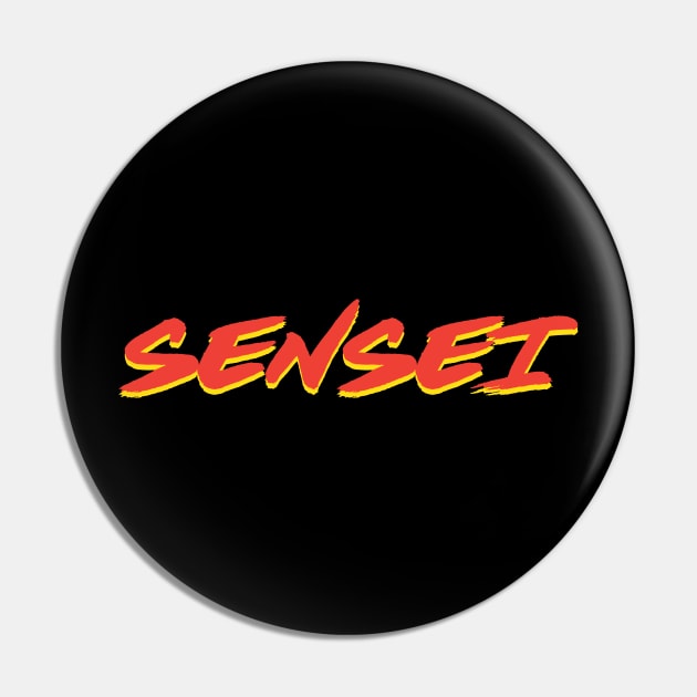 Sensei Pin by lorocoart