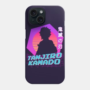 Tanjiro Kamado - Vaporwave Phone Case