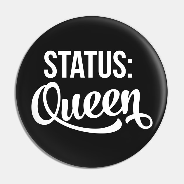 Status Black Queen Pin by UrbanLifeApparel