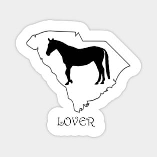 South Carolina Horse Lover Gift Magnet