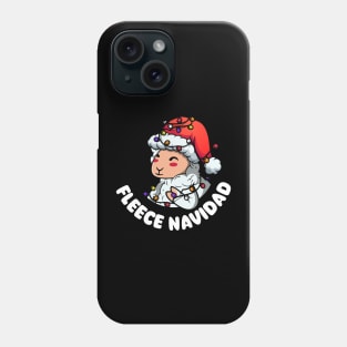 Fleece Navidad Funny Christmas (on dark colors) Phone Case