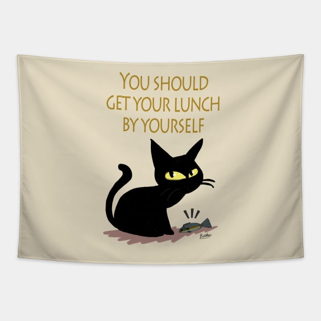 Get your lunch Tapestry by BATKEI