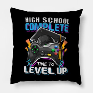 High School Complete Video Game Senior Pillow