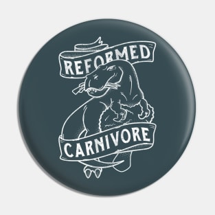 Reformed Carnivore | Vegan Tattoo Style Pin