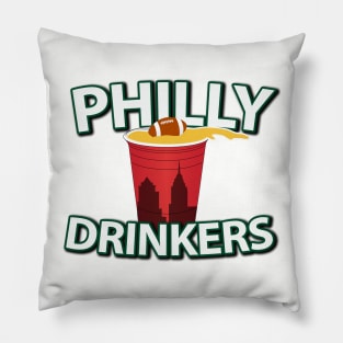 Philly Drinkers Pillow