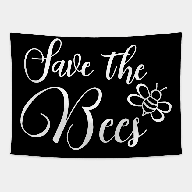 Save the Bees Tapestry by valentinahramov