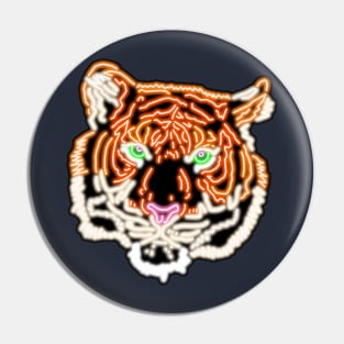 Neon Tiger Bar Sign Top Left Pin