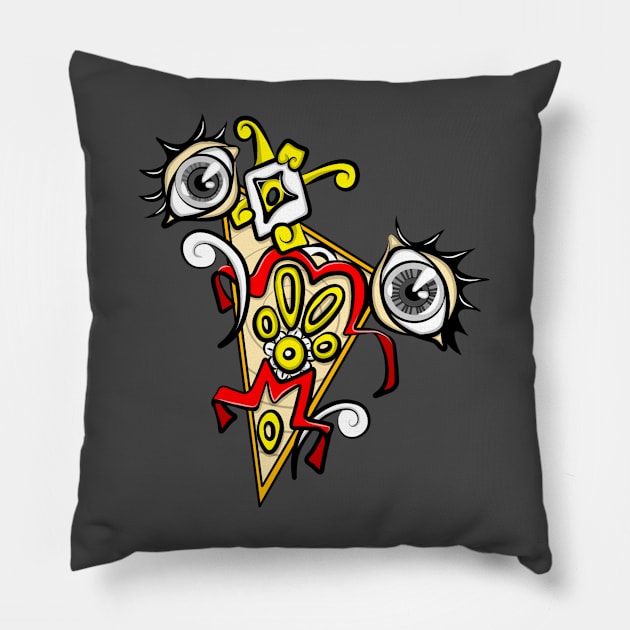 Freeart #8 Pillow by Leo Pringadhy