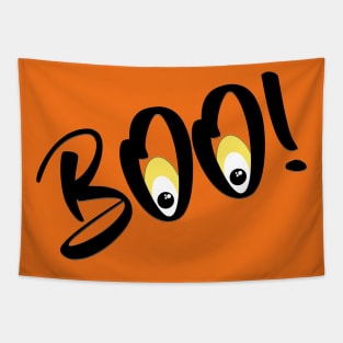 spooky Boo with eyes Tapestry