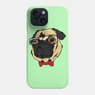 Nerdy Pug Phone Case