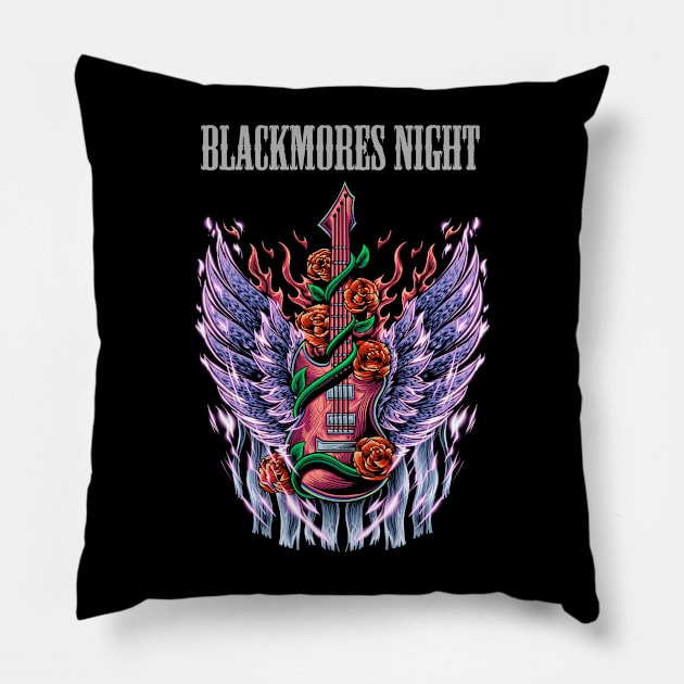 BLACKMORES NIGHT BAND Pillow by citrus_sizzle