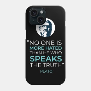 PLATO QUOTE Phone Case