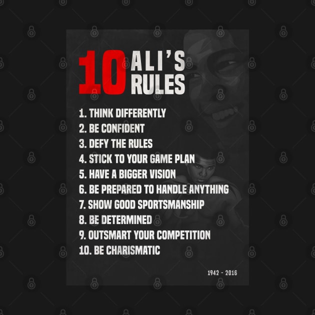 10 Ali's rules by Den Vector