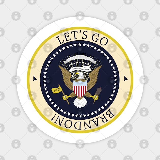 Let's Go Brandon presidential seal Magnet by CounterCultureWISE