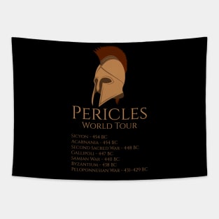 History Of Ancient Greece & Athens - Pericles World Tour Tapestry