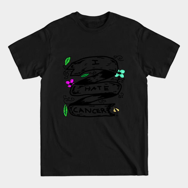 Discover I Hate cancer - Cancer - T-Shirt