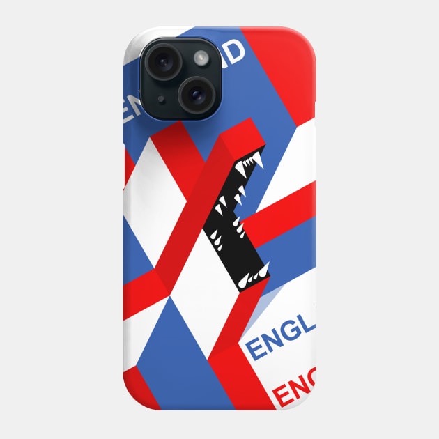 England Lion Phone Case by SiSuSiSu