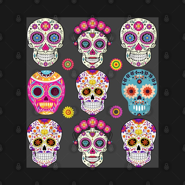 Day of the Day Dia de los Muertos by CheeseOnBread