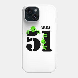 Area51 Alien Phone Case