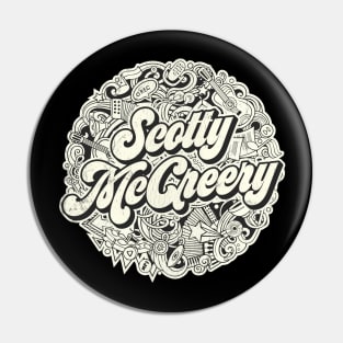 Vintage Circle - Scotty McCreery Pin