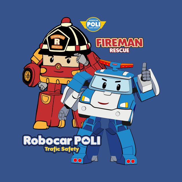 Poli & Fireman by Baby Kids Zone