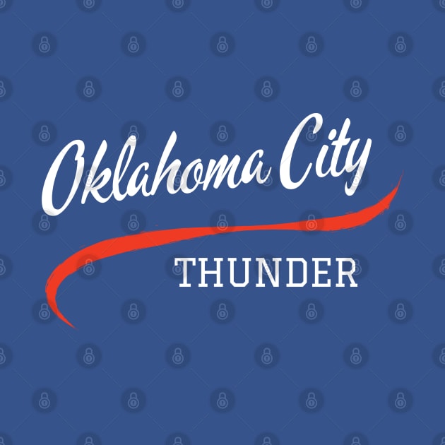 Thunder OKC by CityTeeDesigns