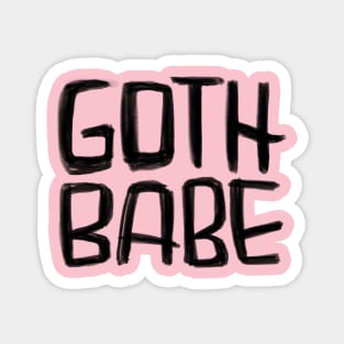 Goth Babe Magnet