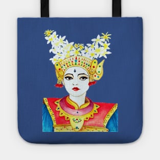 Indonesia Traditional Girl Tote