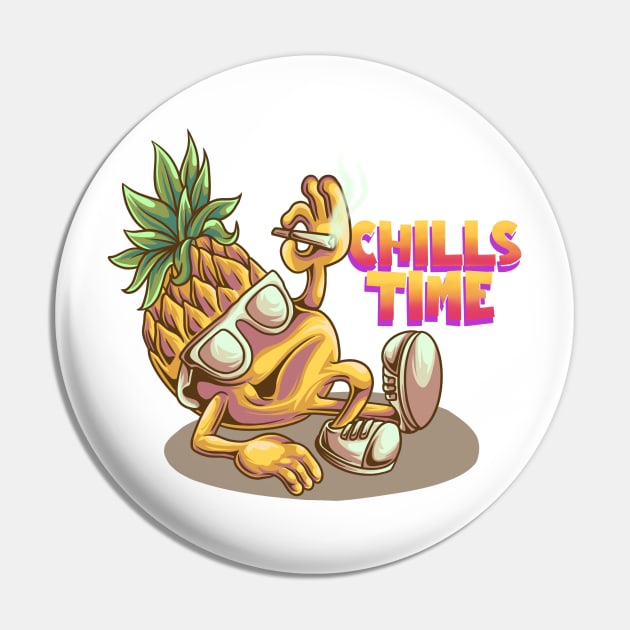 Chill Time Pin by Arjanaproject