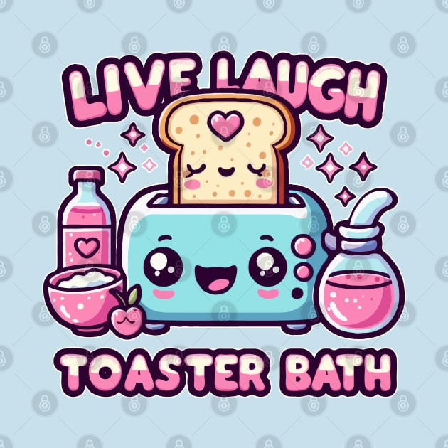 live laugh toaster bath by Kavinsky