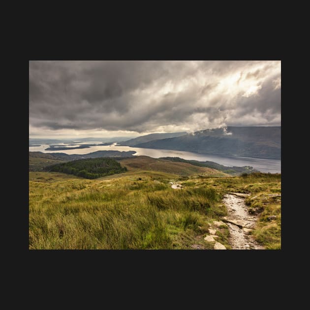 Ben Lomond to The Loch by Reg-K-Atkinson