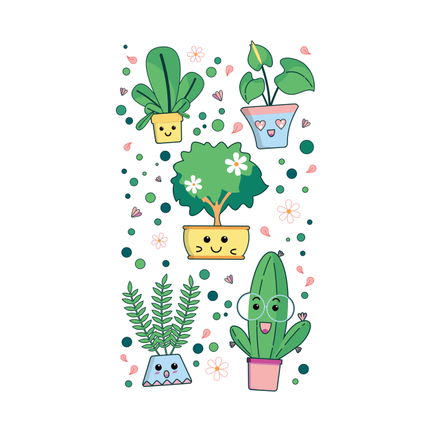 Collection of Cute Plants #2 by lightsonfire