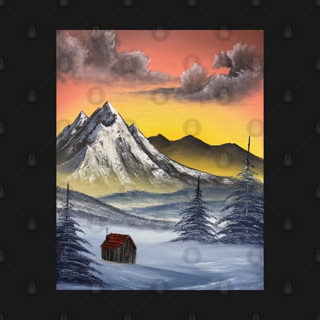 Warm Winter Mountain by J&S mason