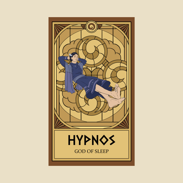 Hypnos Tarot Card by katieclouds