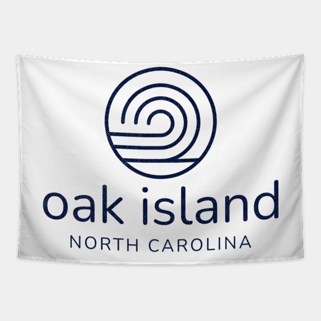 Oak Island, NC Beach Summer Wave Tapestry by Contentarama