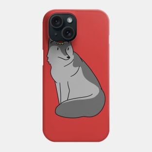 Strayberry Gray Wolf Phone Case