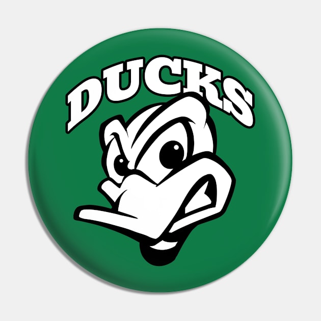 Ducks Mascot Pin by Generic Mascots