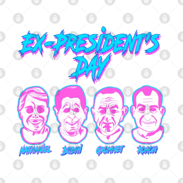 Ex-Presidents Day by darklordpug