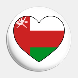 Heart - Oman Pin