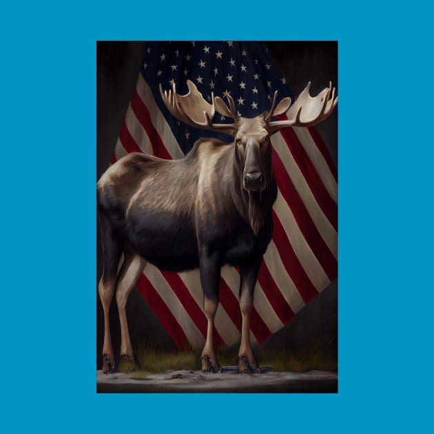 American Moose by ABART BY ALEXST 