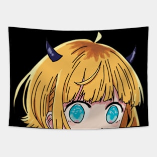 Mem-Cho Peeker - Oshi no Ko Anime Girl Peeker Tapestry