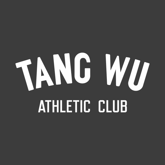 Tang Wu - Athletic Club (Original - Dark - Back) by jepegdesign