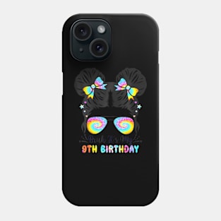 Bruh Its My 9Th Birthday 9 Year Old 9Th Birthday For Girl Phone Case