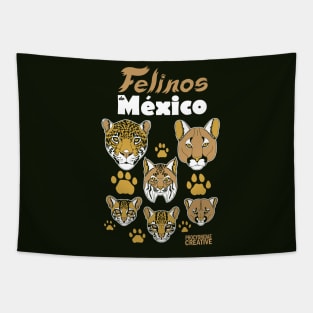 Felinos de México Tapestry