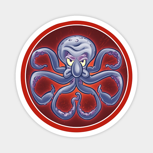 SquidHydra Magnet by majanation