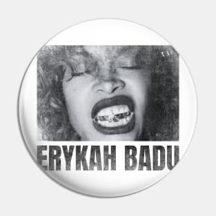 erykah badu simple urban black n white Pin