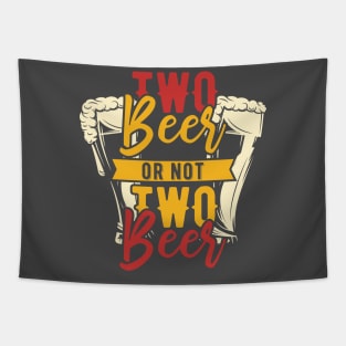 Two Beer Tapestry